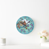 Flying Fairy clock ラウンド壁時計 (ホーム)