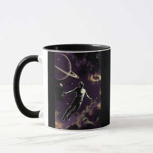 Flying For Photons right hand combo mug  マグカップ (左)