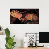 Flying Fox by Vincent van Gogh ポスター (ホームオフィス)