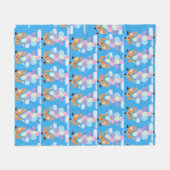 Flying Fox Fleece Blanket フリースブランケット (正面(横))
