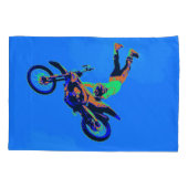 Flying Handstand - Freestyle Motocross Stunt 枕カバー (裏面)