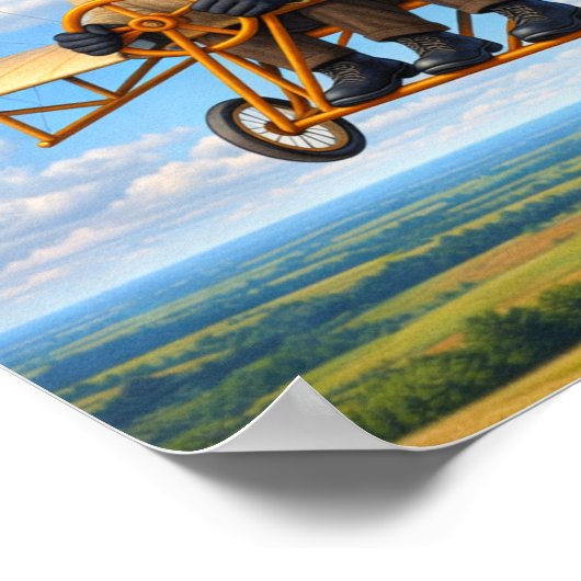 "Flying High" ポスター (角)