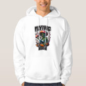 "Flying High" hoodie パーカ (正面)