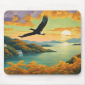 Flying Home マウスパッド (正面)