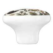 Flying Hummingbird William Morris Inspired セラミックノブ (側面)