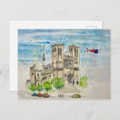 Flying Joanna Post Card ポストカード (正面/裏面)