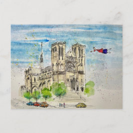 Flying Joanna Post Card ポストカード