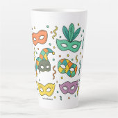 Flying Masks カフェラテマグ (正面)