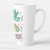 Flying Masks カフェラテマグ (右)