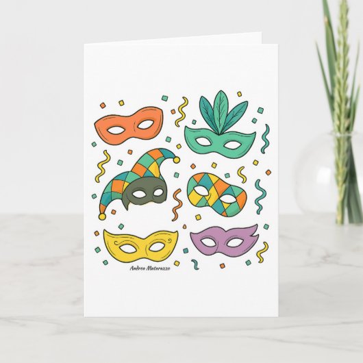 Flying Masks カード (正面)