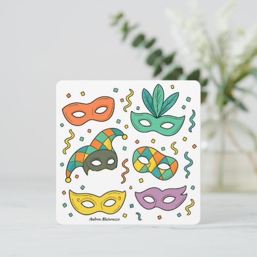 Flying Masks カード (スタンド正面)