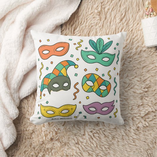 Flying Masks クッション (ブランケット)