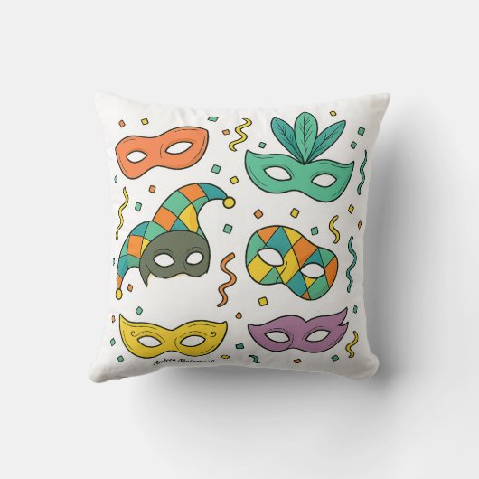 Flying Masks クッション (裏面)