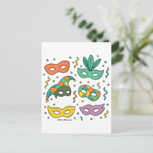 Flying Masks シーズンポストカード (スタンド正面)