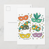 Flying Masks シーズンポストカード (正面/裏面)