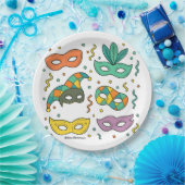 Flying Masks ペーパープレート (パーティー)