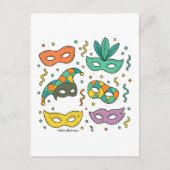 Flying Masks ポストカード (正面)