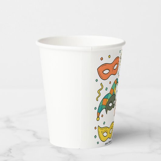 Flying Masks 紙コップ (右)