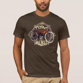 flying merkel moto tシャツ