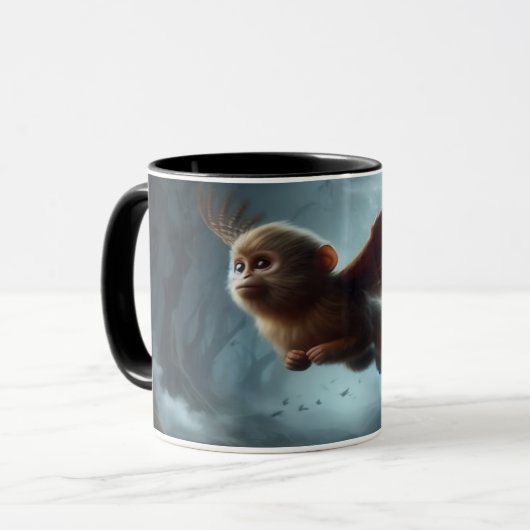 Flying Monkey Coffee Cup マグカップ (正面左)