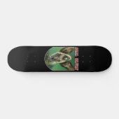 Flying Monkey with grenade Skate Board Deck スケートボード (横)