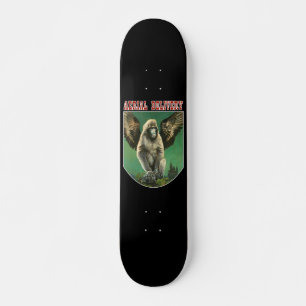 Flying Monkey with grenade Skate Board Deck スケートボード