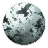 Flying Murder Flock of  Crows, Ravens セラミックノブ (正面)