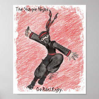 Flying Ninja Poster ポスター
