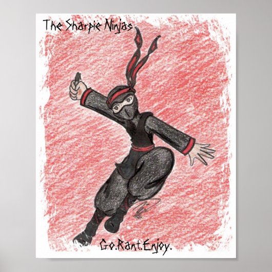 Flying Ninja Poster ポスター (正面)