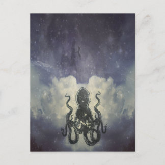 Flying Octopus Card ポストカード