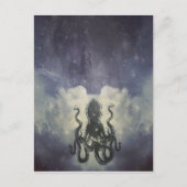 Flying Octopus Card ポストカード (正面)