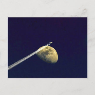 Flying Past The Moon ポストカード