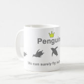 Flying Penguin2 g5 コーヒーマグカップ (正面左)