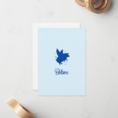 Flying Pig Believe Flat Note Card ノートカード (正面/裏面インサイチュ)