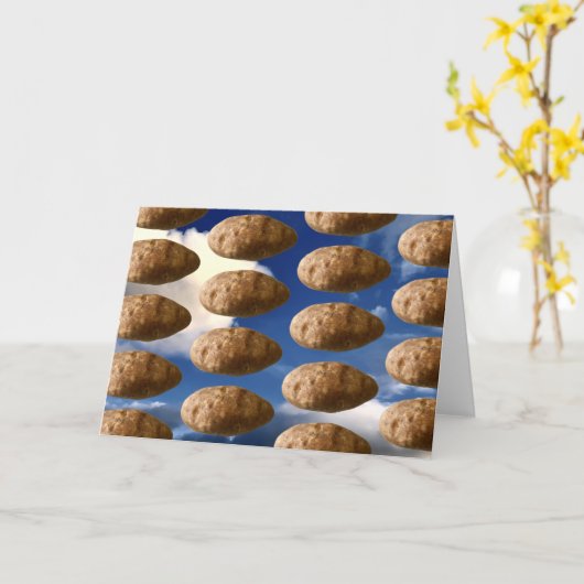 Flying Potatoes Space Potato カード (黄色い花)