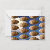 Flying Potatoes Space Potato ノートカード (正面)