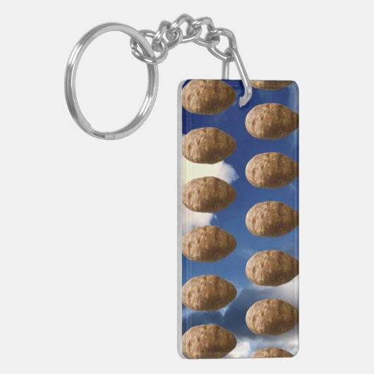 Flying Potatoes Space Potato Invasion キーホルダー (正面左)