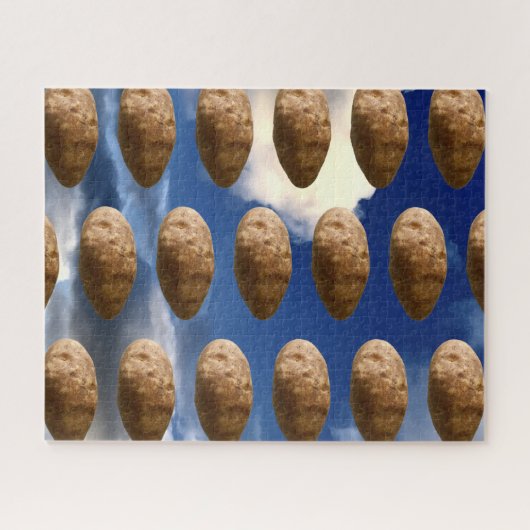 Flying Potatoes Space Potato Invasion ジグソーパズル (横)