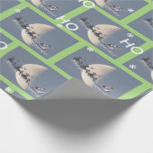 Flying Santa Christmas Wrapping Paper ラッピングペーパー (角)