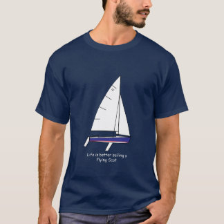 Flying Scot Sailboat Tシャツ