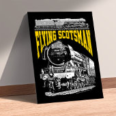 Flying Scotsman 1923 LNER Train. Steam Locomotive. ポスター