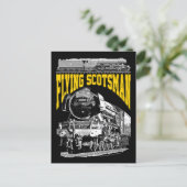 Flying Scotsman 1923 LNER Train. Steam Locomotive. ポストカード (スタンド正面)