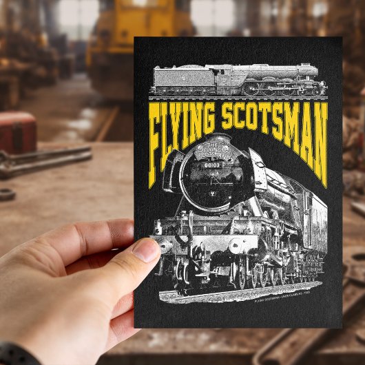Flying Scotsman 1923 LNER Train. Steam Locomotive. ポストカード