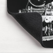 Flying Scotsman 1923 LNER Train. Steam Locomotive. マウスパッド (コーナー)