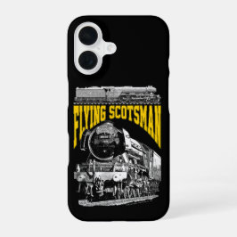 Flying Scotsman 1923 LNER Train. Steam Locomotive. iPhone 16ケース