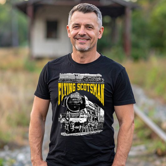 Flying Scotsman 1923 LNER Train. Steam Locomotive. Tシャツ