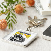 Flying Scotsman Steam Locomotive. 1923 LNER Train キーホルダー (側面)