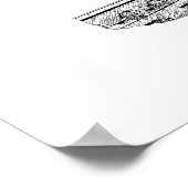 Flying Scotsman Steam Locomotive. 1923 LNER Train ポスター (角)