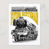 Flying Scotsman Steam Locomotive. 1923 LNER Train ポストカード (正面)