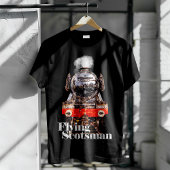 Flying Scotsman – Steam Locomotive Illustration Tシャツ